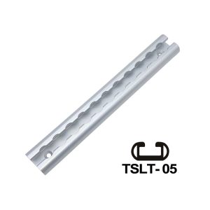 Heavy-Duty Aluminum L Track Tie Down Rail with Rounded Design