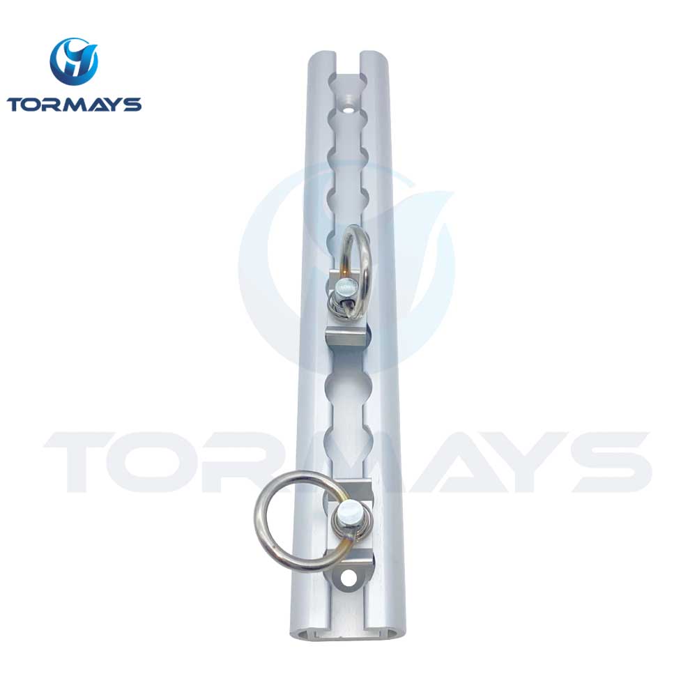 Tube shape L track