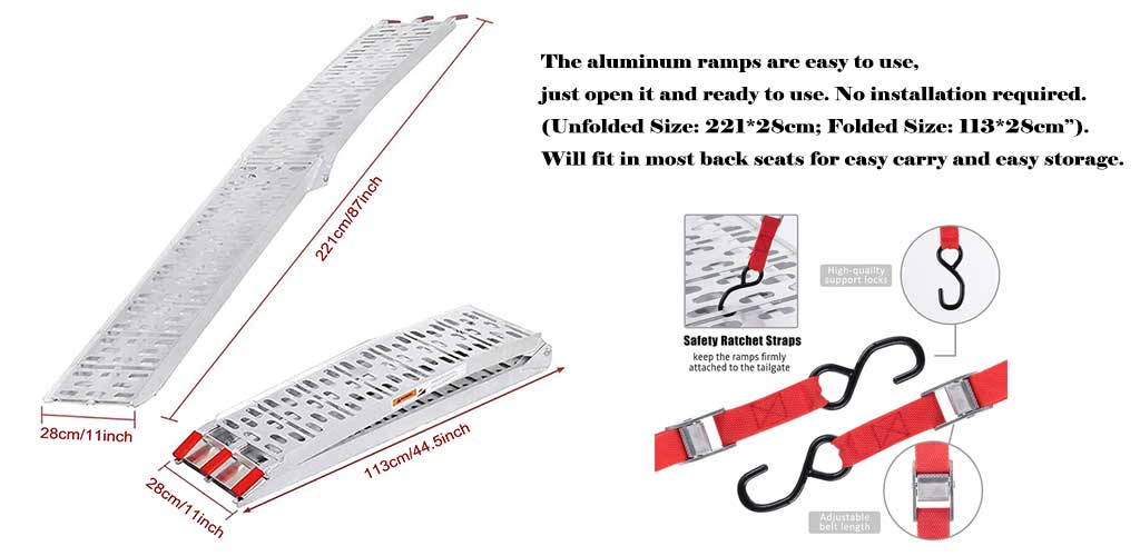 Aluminum-cargo-ramp Aluminum cargo ramp