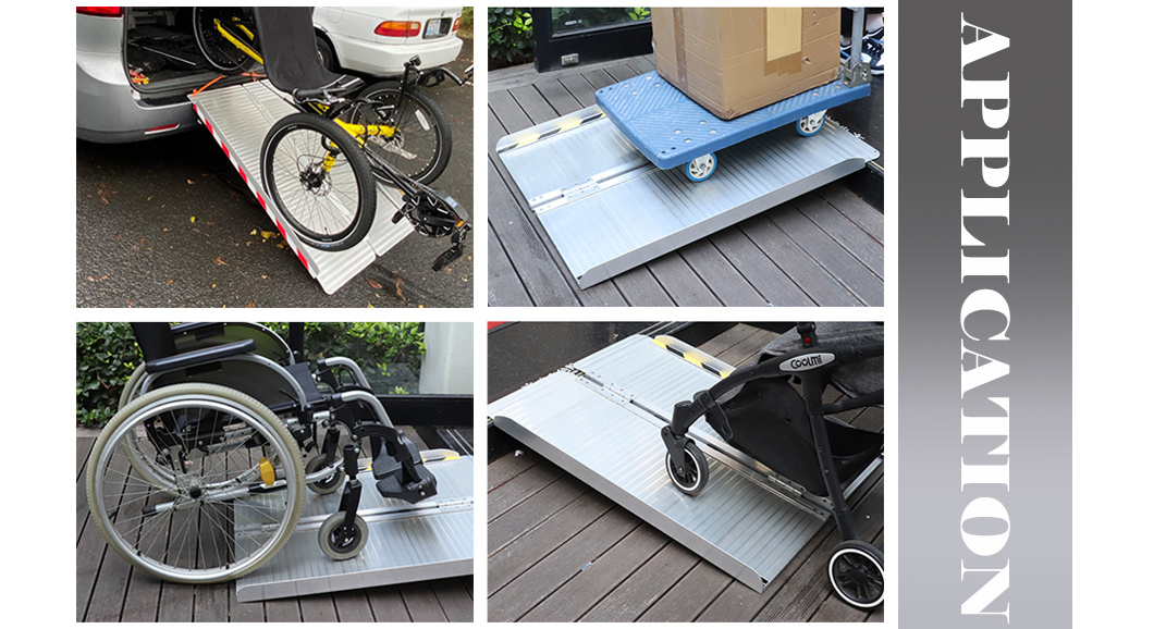 Aluminum ramp Application