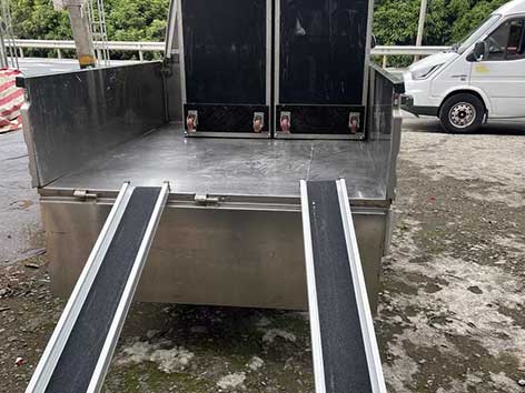 Aluminum Ramp for cargo